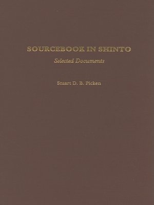 cover image of Sourcebook in Shinto